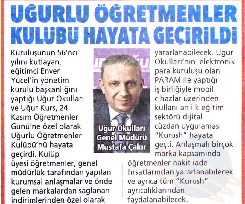 UĞURLU ÖĞRETMENLER KULÜBÜ HAYATA GEÇİRİLDİ